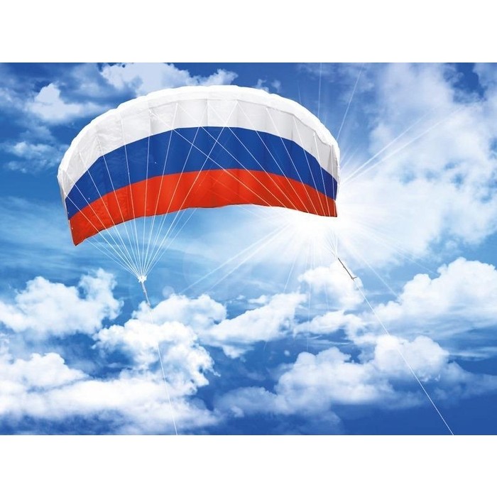 Фото - Воздушный змей управляемый парашют Hasi Россия 200 платов а россия толкучка