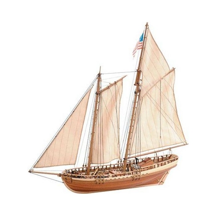 Сборная деревянная модель Artesania Latina корабля VIRGINIA AMERICAN SCHOONER, 1/41