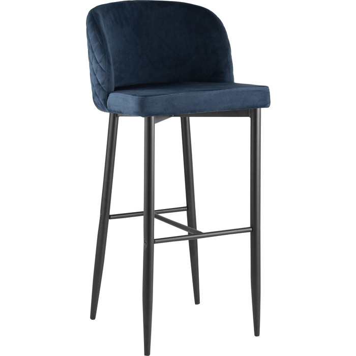 Стул барный Stool Group Оскар вельвет сине-зеленый MC11B velvet HLR-63 dual пуф stool group джерри вельвет темно бирюзовый mc161 2 hlr 59