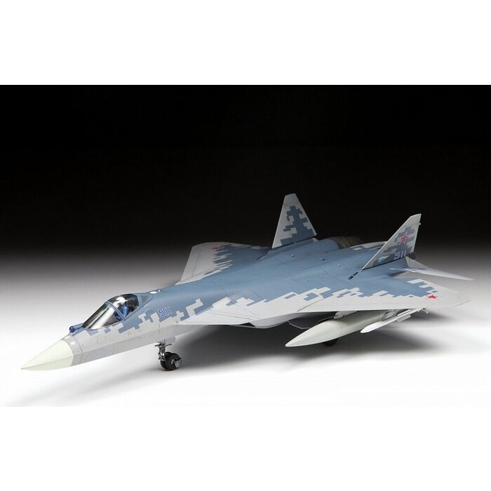 Сборная модель Звезда Российский истребитель пятого поколения Су - 57, 1/72 - ZV - 7319