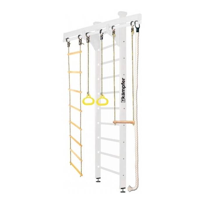 Шведская стенка Kampfer Wooden Ladder Ceiling №6 Жемчужный Стандарт
