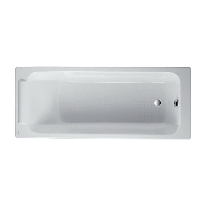 Чугунная ванна Jacob Delafon Parallel 170х70 без отверстий для ручек (E2947-S-00)