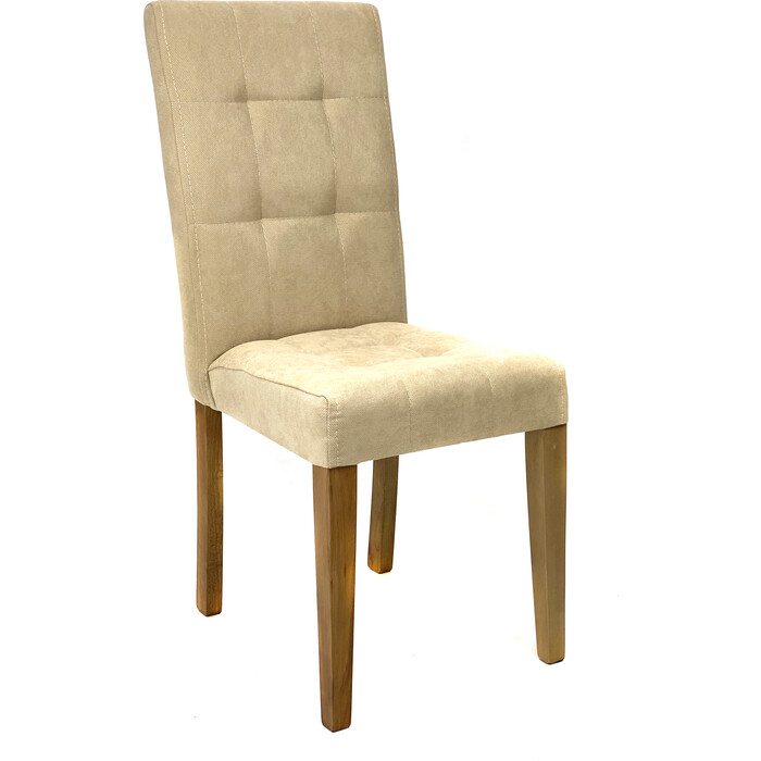 Стул TetChair Ditta бук ножки натуральный, ткань бежевый (panda 18) стул tetchair maxi каркас бук сиденье ткань натуральный бук цвет сиденья оранжевый мягкое сиденье