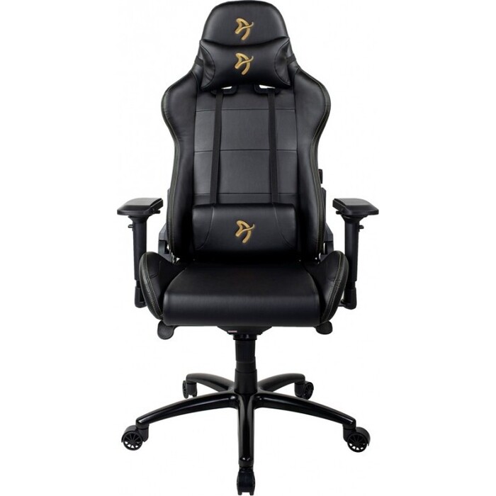 Компьютерное кресло Arozzi Verona signature black PU gold logo VERONA-SIG-PU-GD