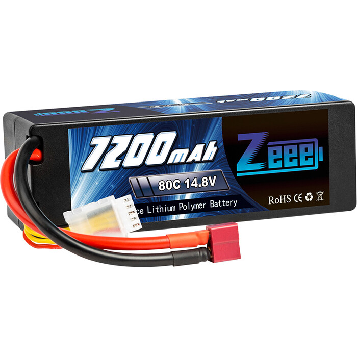 Аккумулятор Zeee Power Zeee Power 4s 14.8v 7200mah 80c