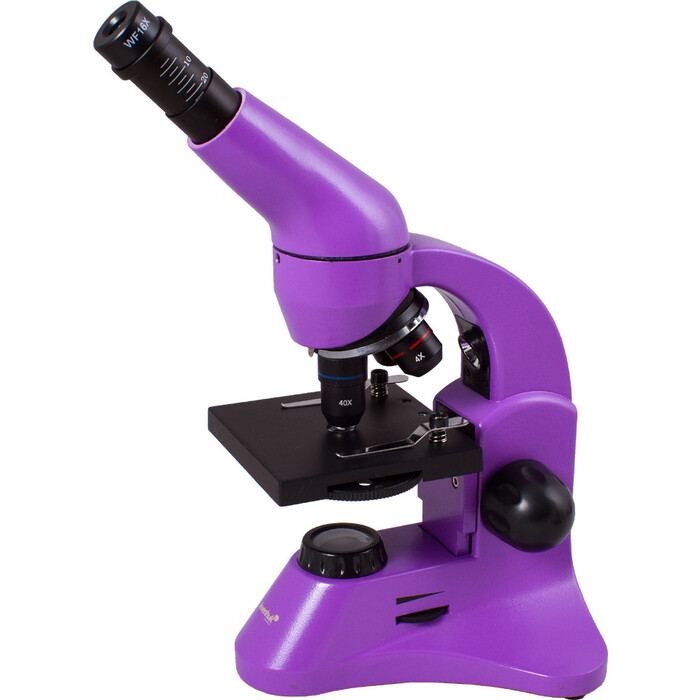 Микроскоп Levenhuk Rainbow 50L PLUS Amethyst/ Аметист
