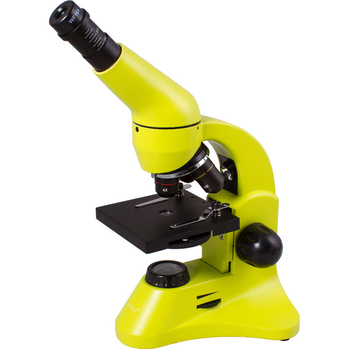 Микроскоп Levenhuk Rainbow 50L PLUS Lime/ Лайм