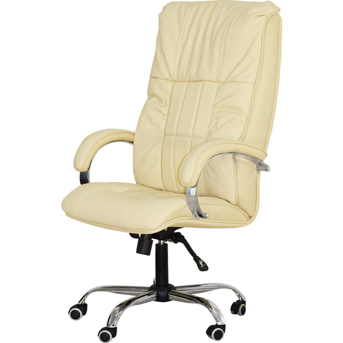 Офисное массажное кресло EGO BOSS EG1001 крем