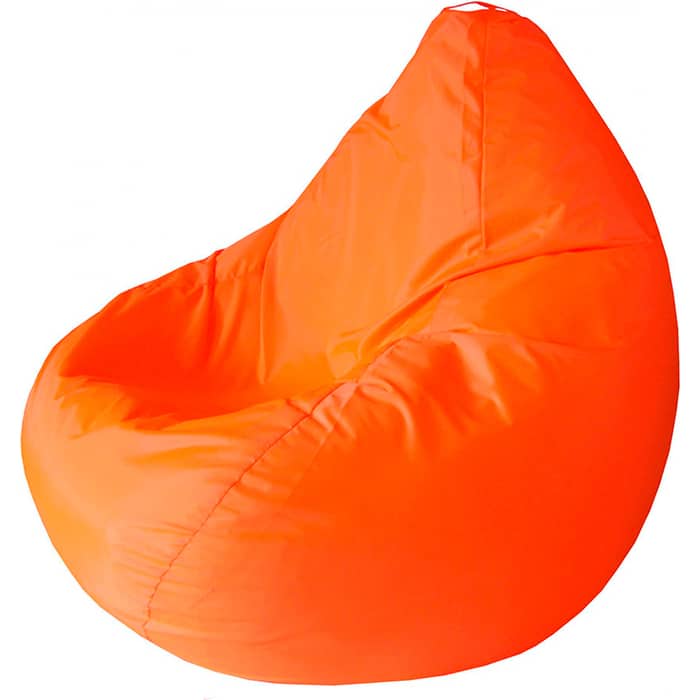 Кресло-мешок Папа Пуф Оксфорд оранжевый L 100x75