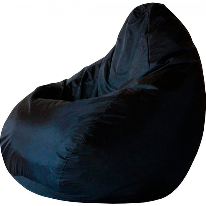 Кресло-мешок Папа Пуф Оксфорд черный XL 125x85