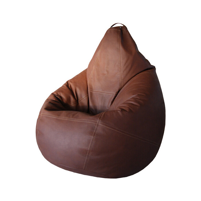 Кресло-мешок Папа Пуф Boss коричневый 3XL 150x100