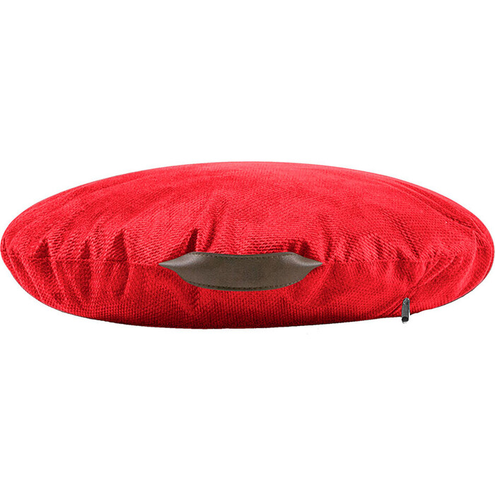 Подушка на пол Mypuff Сидушка красная мебельный велюр тори si-568