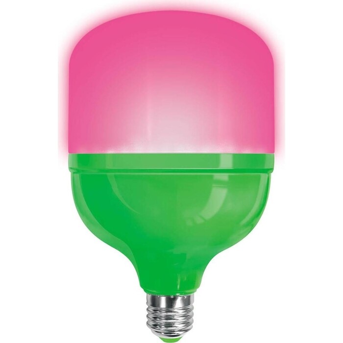Лампа Uniel светодиодная для растений (UL-00006261) E27 20W матовая LED-M80-20W/SPSB/E27/FR PLS55GR