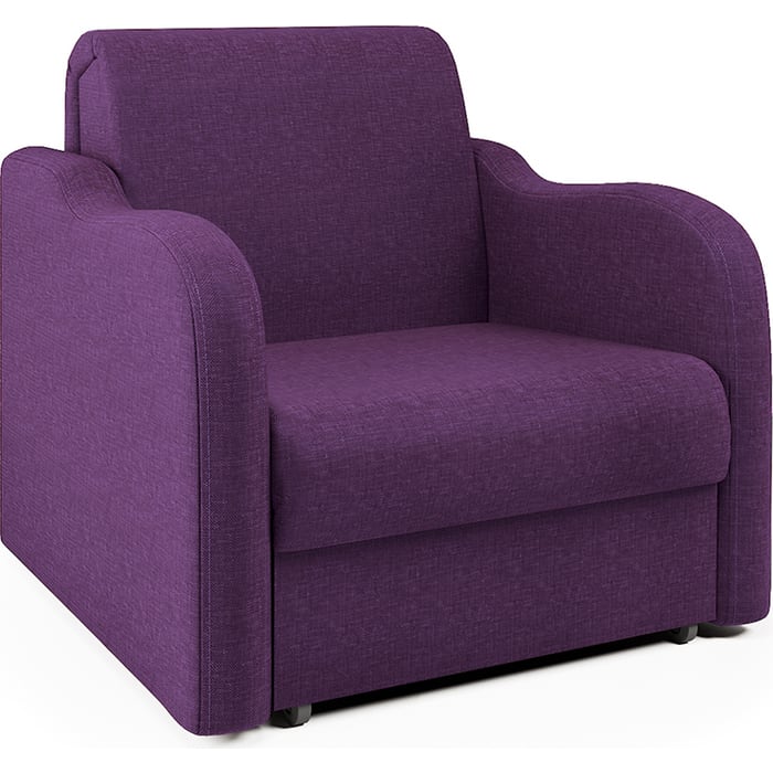 Кресло-кровать Шарм-Дизайн Коломбо фиолетовый
