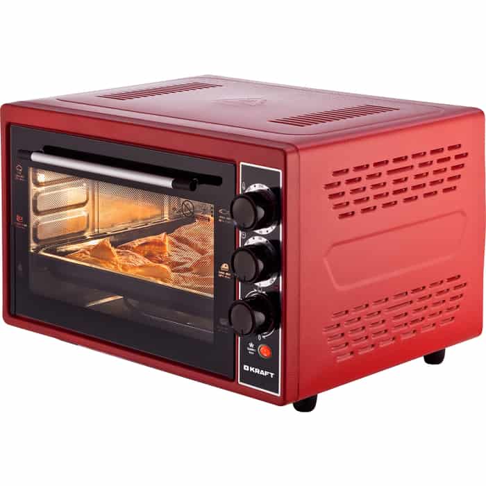 Мини-печь Kraft KF-MO 4506 R красный