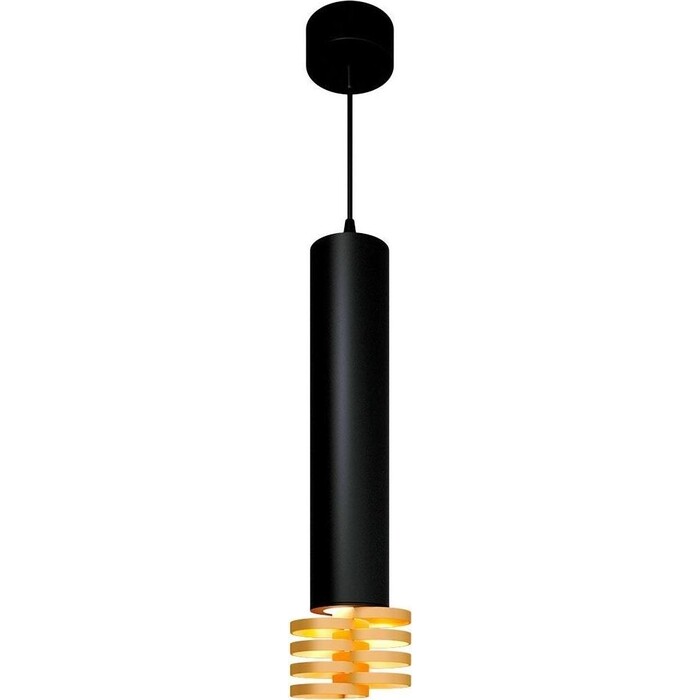 Светильник Elektrostandard Подвесной DLN103 GU10 черный/золото 4690389148811