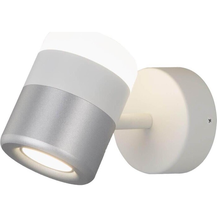 Светильник Eurosvet Настенный светодиодный 20165/1 LED белый/серебро