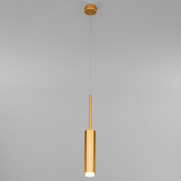 Светильник Eurosvet Подвесной светодиодный Dante 50203/1 матовое золото