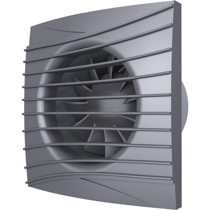 Вентилятор DiCiTi Silent D100 с обратным клапаном (SILENT 4C dark gray metal)