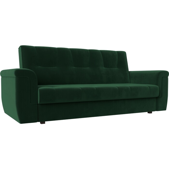 Прямой диван АртМебель Эллиот велюр зеленый диван прямой эллиот велюр