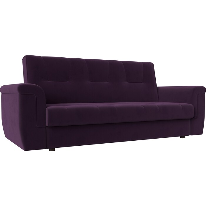 Прямой диван АртМебель Эллиот велюр фиолетовый диван прямой эллиот велюр