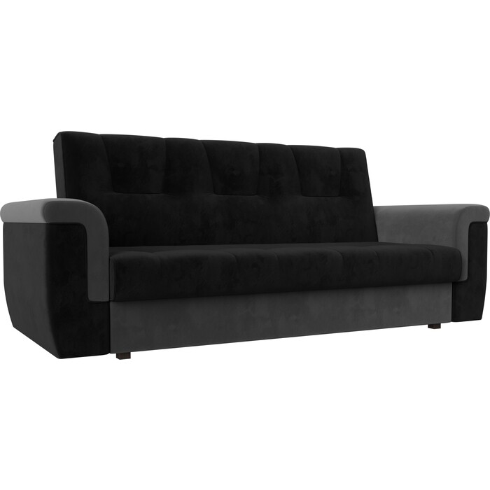 Фото - Прямой диван АртМебель Эллиот велюр черный серый диван прямой эллиот велюр