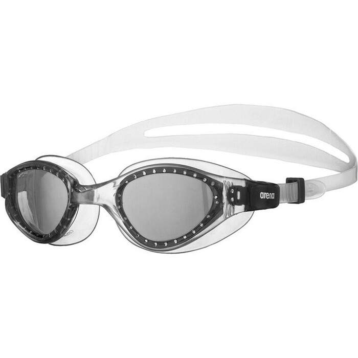 Очки для плавания Arena Cruiser Evo Jr арт. 002510510, дымчатые черная оправа очки для плавания arena tracks mirror 9237055