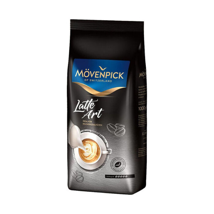 Кофе зерновой MOVENPICK Latte Art 1000г. (17846)