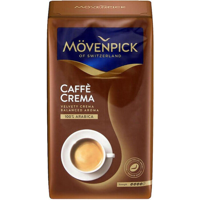 Кофе молотый MOVENPICK Caffe Crema 500г. (17839) кофе в зернах caffe italia crema