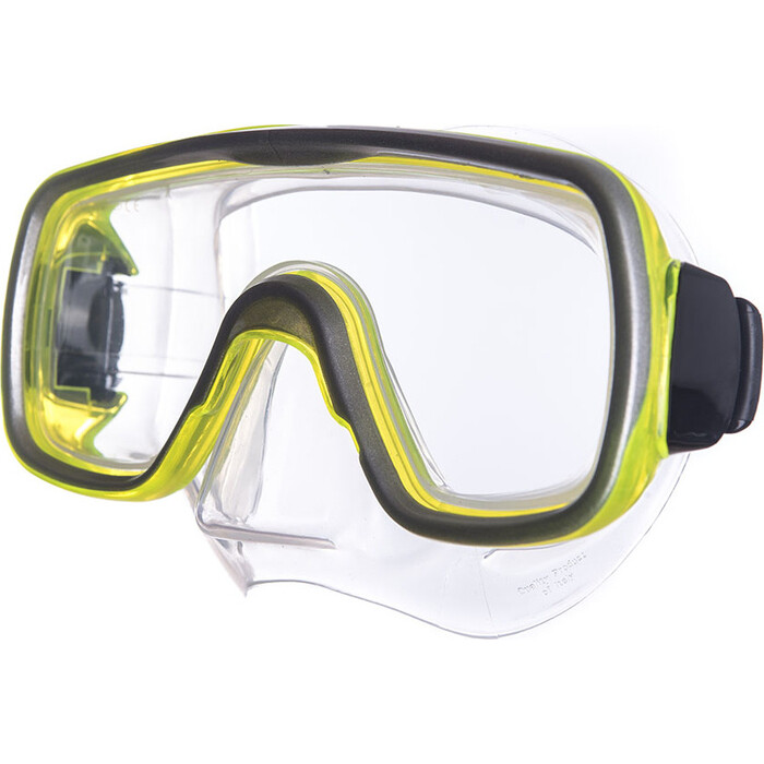 Маска для плавания Salvas Geo Sr Mask, арт. CA175S1GYSTH, закален.стекло, силикон, р. Senior, желтый маска для плавания submarine omar 13 желтый