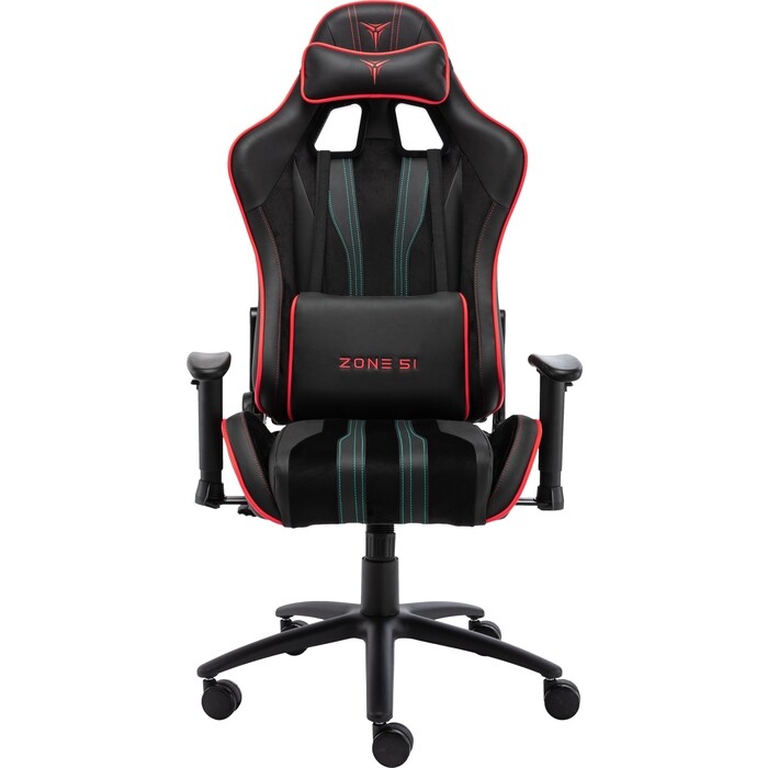 Кресло компьютерное игровое ZONE 51 Gravity black-red