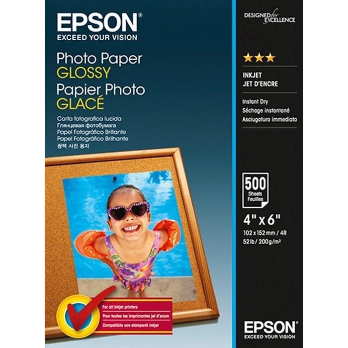 Бумага Epson Photo Paper 10x15 500 sheet (C13S042549)