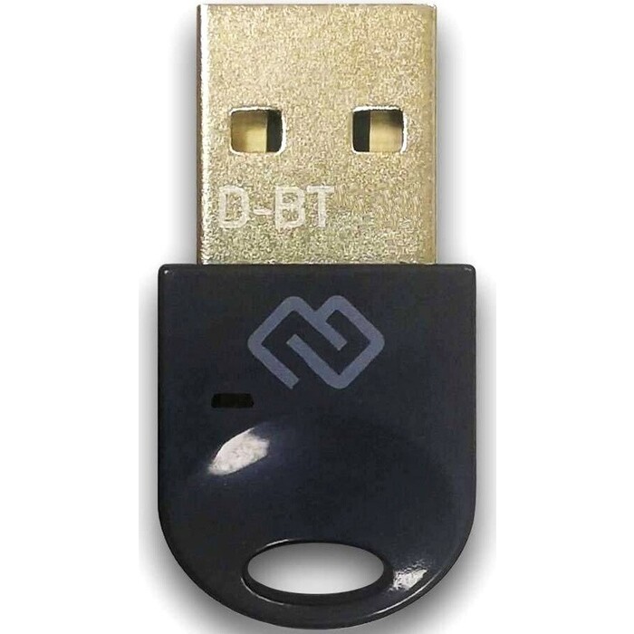 Адаптер Digma USB D-BT400B Bluetooth 4.0+EDR class 1.5 20м черный