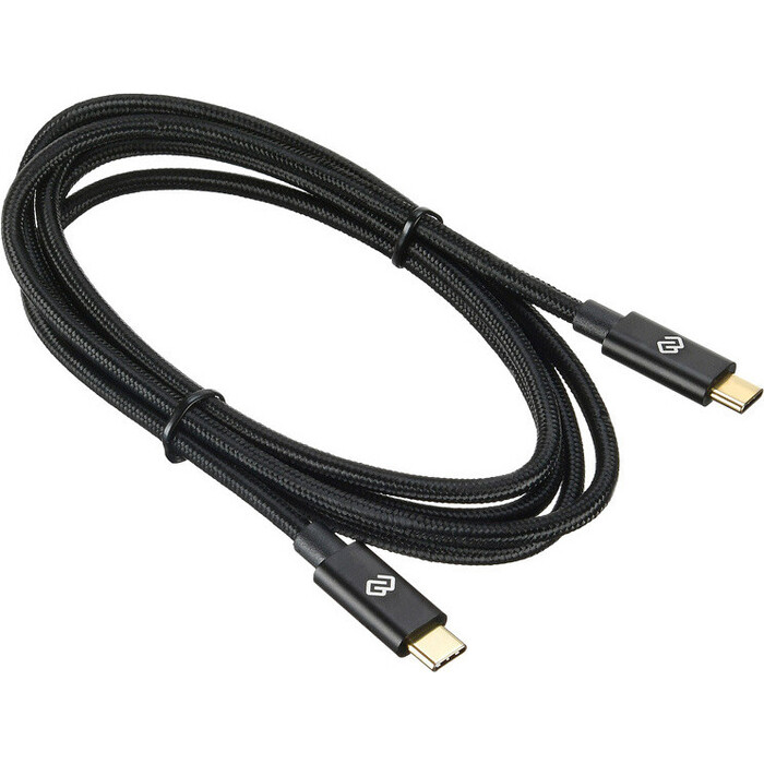 Кабель Digma Power Delivery 100W USB Type-C (m)-USB (m) 1.5м черный