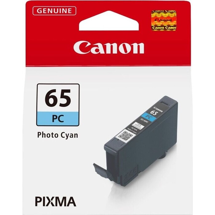 Картридж струйный Canon CLI-65 PC, фото голубой (4220C001) защитная ткань canon pc e2
