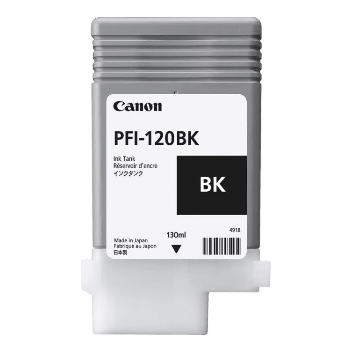 Картридж струйный Canon PFI-120 BK, черный (2885C001) картридж canon pfi 120 2885c001 black 130 мл для тм серии