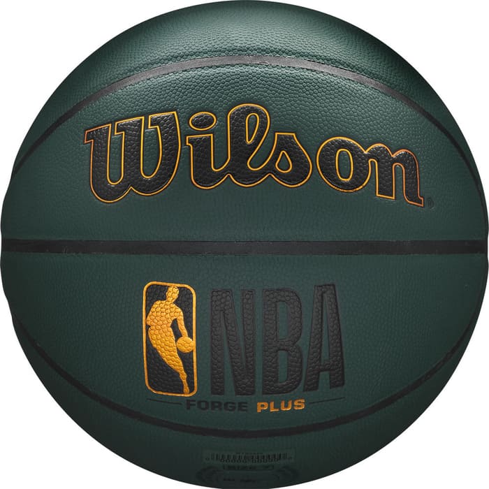 Мяч баскетбольный Wilson NBA Forge Plus, WTB8103XB07, р.7, зеленый