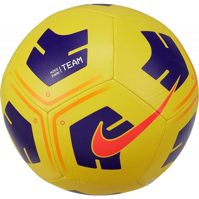 Мяч футбольный Nike Park Ball, CU8033-720, р.5, 12 панелей, ТПУ, маш. сш, желтый мяч футбольный nike strike team sc3535 102 р 5