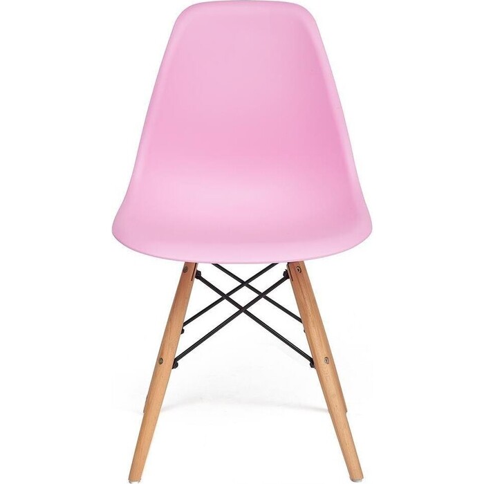 Стул TetChair Secret De Maison Cindy (Eames) (mod. 001) дерево береза/металл/сиденье пластик светло-розовый (light pink) этажерка tetchair secret de maison 001 butter white 10653