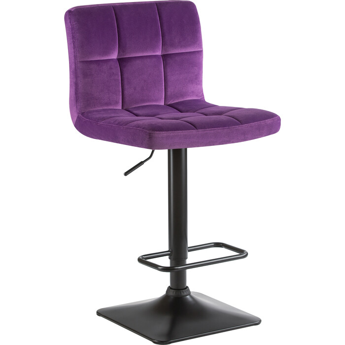 Стул BiGarden 5018-LM dominic цвет сиденья фиолетовый велюр (MJ9-58) цвет основания черный