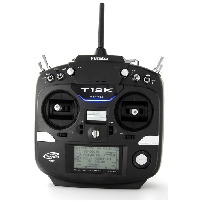 Аппаратура+приемник Futaba 12K 12-Channel Transmitter with R3008SB Receiver - FU12KR3008SB superior hobby cooltech r6008hv b 6 channel for futaba fasst compatible receiver