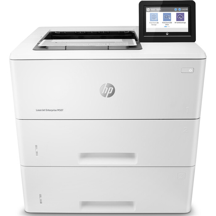 Принтер HP LaserJet Enterprise M507x (1PV88A) A4 Duplex WiFi (1PV88A) лазерный принтер hp laserjet enterprise m507dn 1pv87a