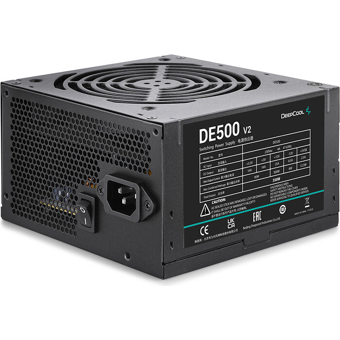 Блок питания DeepCool 350W Explorer DE500 v2 (ATX 2.31 APFC 120-mm fan) RET (DP-DE500US-PH)