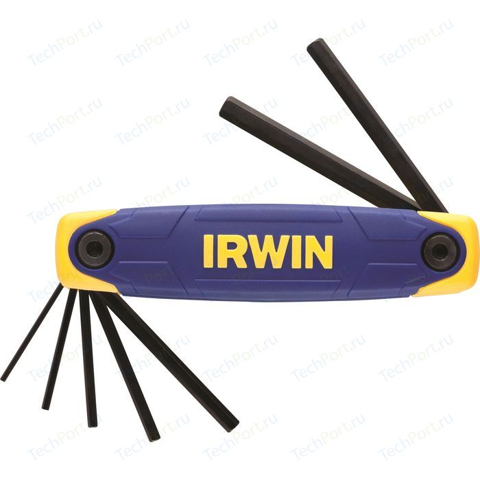 Набор складных шестигранных ключей Irwin 2.0-8.0мм (T10765)
