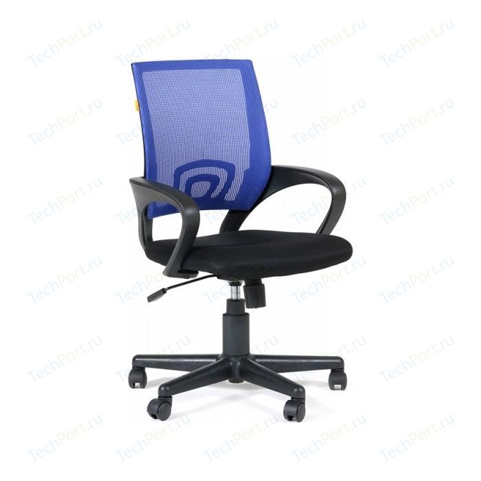 Фото - Офисное кресло Chairman 696 TW-05 синий компьютерное кресло chairman 696 lt офисное обивка текстиль цвет красный