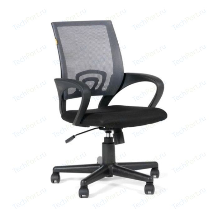 Фото - Офисное кресло Chairman 696 серый компьютерное кресло chairman 696 lt офисное обивка текстиль цвет красный