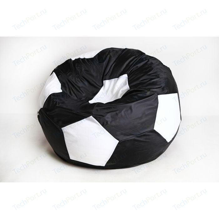 Кресло-мешок Мяч Пазитифчик Бмо8 черно-белый