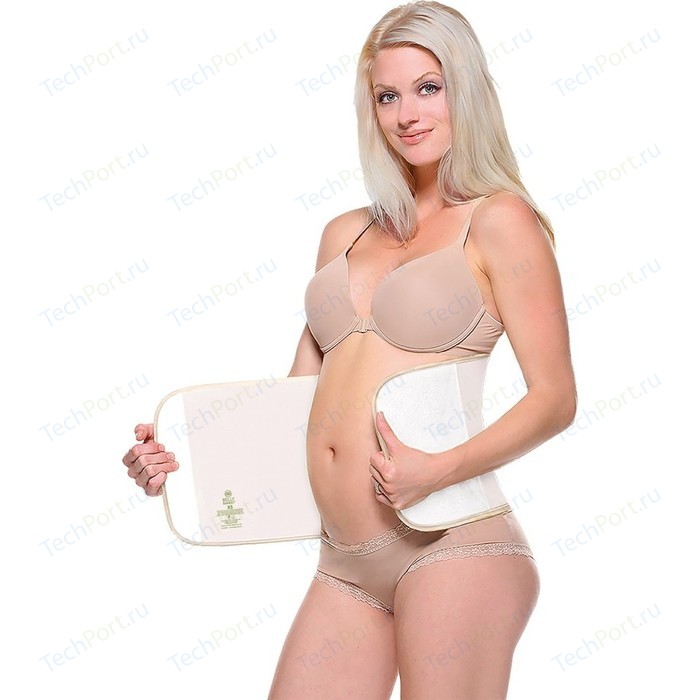 Бандаж послеродовый Belly Bandit Bamboo Natural XL (127-145 см) бюстгальтер для кормления belly bandit nursing bra black xl
