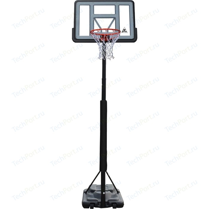 Баскетбольная мобильная стойка DFC STAND44PVC3 110x75 см с раздвижной регулировкой (STAND 4PVC3)