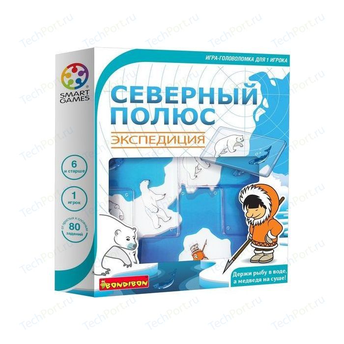 Bondibon Логическая игра Северный полюс. Экспедиция (ВВ1881)